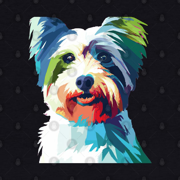 Biewer Terrier Pop Art - Dog Lover Gifts by PawPopArt